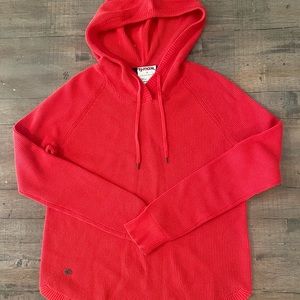 Ralph Lauren bright salmon/orange pullover sweater/hoodie.